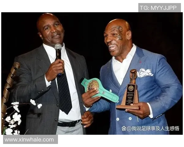 泰森与足球明星同框合影展现体育巨星的友谊与激情